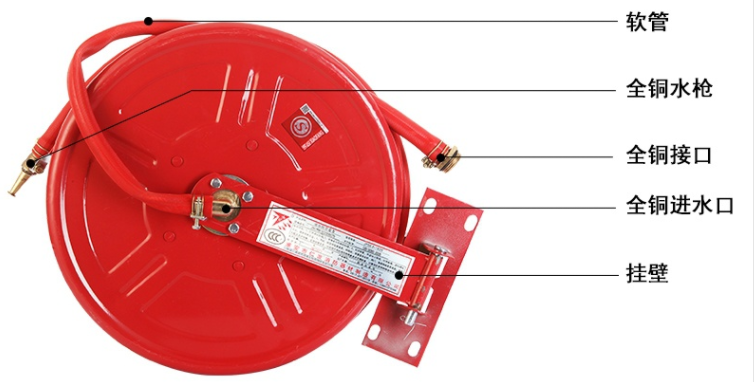 知識分享：消防軟管卷盤和輕便消防水龍！