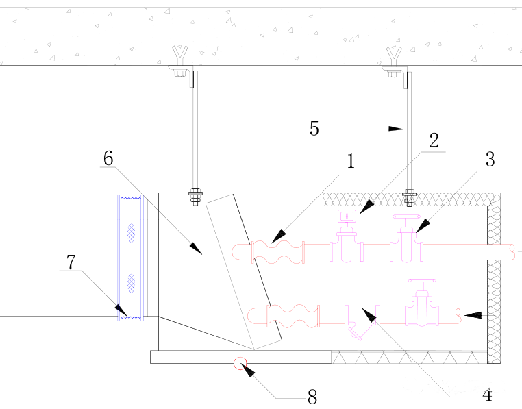 風(fēng)機(jī)盤管安裝技術(shù)要求、示意圖與節(jié)點(diǎn)說(shuō)明